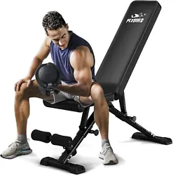 FLYBIRD Weight Bench Adjustable Strength. Especially in WEIGHT BENCH, the bench was designed with advice of...
