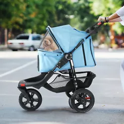 COLOR TREE Folding Dog Stroller. Our pet stroller is no tools required and you only need to assemble the wheels. The...
