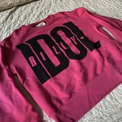 Gucci T-shirt BILLY IDOL Pink long Sleeve Crew Neck Sweatshirt Made in Italy. amazing condition on this rare piece from...