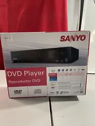 Enjoy your favorite movies and music on the SANYO FWDP105F DVD/CD Player. This versatile player can handle a variety of...