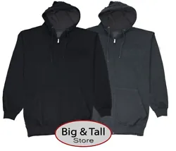 Fabric: Midweight fleece - 60% Cotton, 40% Polyester. Drawstring hoodie thats double layered. Soft fleece interior....