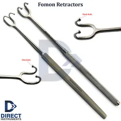 Fomon Retractors are Double-ended Hooks Normally Used in Rhinoplasty Plastic Surgery Procedure. X1 Fomon Retractor...