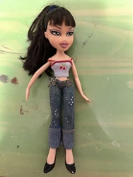 2001 MGA Bratz Doll Jade Re-dressed. Condition is Used. Shipped with USPS Ground Advantage.