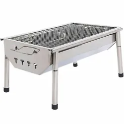 Our BBQ grill set is made with top quality stainless steel and well polish finished, won’t rust and won’t crack...