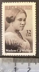 USA 1998 Black Heritage Madam CJ Walker entrepreneur philanthropist MNH JandR Stamps 168254
