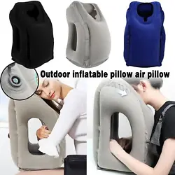 1 pcs inflatable pillow. Travel pillows are made of soft, comfortable fabrics that significantly improve blood...