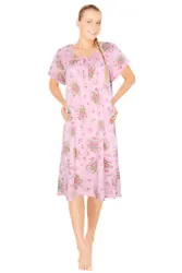 These nightgowns are perfect to easily slip on and take off. Stretch out your body freely and feel relaxed in these...