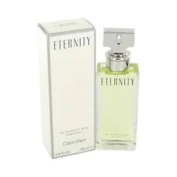 Eternity by Calvin Klein 3.3 / 3.4 oz EDP Perfume for Women New In Box.
