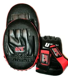 2 MMA Punch Mitts. Ideal for quick-action MMA training. Durable vinyl construction is ideal for light bag and target...