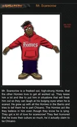 Homies Character Bio information and image courtesy of THE OFFICIAL HOMIES WEBSITE. Check them out for more information...