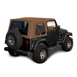 ABOUT THE MATERIAL: This upgraded material is Sailcloth Vinyl. Sailcloth is an original material for the 2007-2013 JK...
