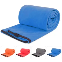 Versatile use: It can be used with other sleeping bags when the temperature is enough low. 1 Fleece Sleeping Bag...