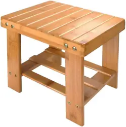 Multi-purpose:Ideal height to rest foot on or to sit on to take off shoes; Works as storage stand, kids step stool or...