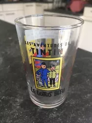 verre Tintin le lotus bleu Très bon état