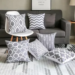 These cushion covers perfectly math with with all styles of furniture, such as, bed, sofa, chair or car, bringing a...
