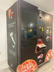 Automatic 100% italian pizza Vending Machine.