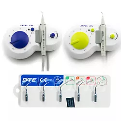 DTE D1 Ultrasonic Scaler. Ultrasonic Piezo Scaler D1 x1. Sealed Undetachable Handpiece x1. We are located in the...