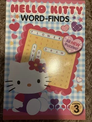 Hello Kitty Word-Finds. Never used