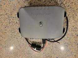 Raymarine DSM250 Digital Sounder Module Sonar. Removed from a large vessel doing a complete refit. In working...