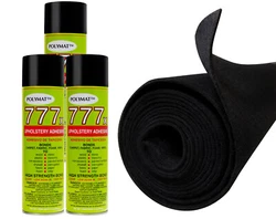 Series 35 Polymat Series 35 felt fabric is 40% more dense than Series 25 Polymat. Fast drying, high tack glue. Trade...