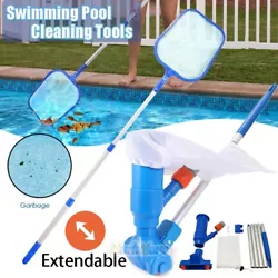 The pool jet vacuum cleaner is easy to assemble. No need of complex process, you can assemble the whole pool jet vacuum...