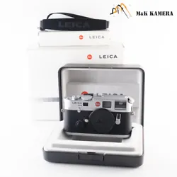 Leica M6 TTL 0.85 Silver Film Rangefinder Camera #369  P#22369 S/N:2593xxx  **Item condition and details**  The...