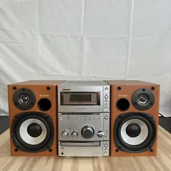 Sony CMT-CPX1 Micro Bookshelf Stereo System CD Tuner Cassette Player No RemoteStereo in good used condition.All stereo...