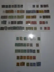A etudier. Bonne cote. On retrouve 98 timbres type Sage obliteres. Voici un joli lot de timbres de France.