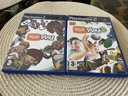 Eye Toy Play 1 Et Pla2 sur PS2 PlayStation 2 - PAL / Très Bon Etat.
