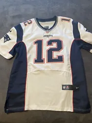 Tom Brady New England Patriots Official Nike On Field Jersey - White Size 44. Brand-new, never worn. Beautiful...