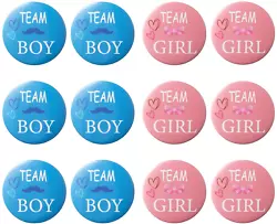 Suitable for gender reveal party or baby shower party, people can guess the gender of the baby by choosing one style...