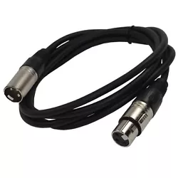 Super offre Câble HQRP® XLR M vers XLR F 3 broches compatible avec les microphones de la série Shure PG/SM Garantie...