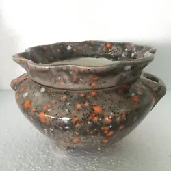 These are NEW pots from OLD molds. The outer pot is glazed inside and out while the inner pot is only glazed where it...