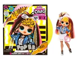 Introducing the L.O.L. Surprise! OMG Remix Pop B.B. Fashion Doll, the latest addition to the L.O.L. Surprise! line....