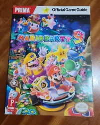 Up for sale is a copy of Mario Party 9 Prima Official Game Strategy Guide. The guide is in good condition overall with...