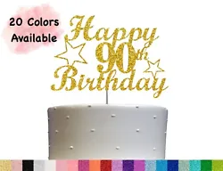 PREMIUM QUALITY : Make your party unforgettable with the best Cake topper. The Cake Topper is made with double sided...