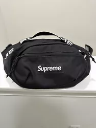 Supreme Waist Bag (SS18) Black Like New! - No Flaws Comes with proof of authenticity
