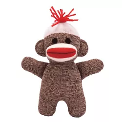 Sock Monkeys are hand made so each one may appear a little different.