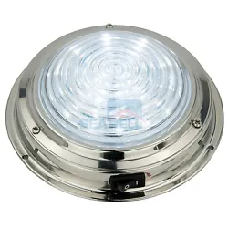 Clear PC lens is specially designed to vastly distribute the lighting illuminated from white LEDs to a wide beam angle...