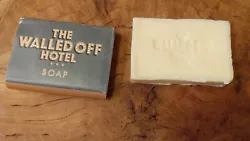 Authentic Banksy Walled Off Hotel New Soap Bar Plus FREE Reproduction Limited Edition Di-faced Tenner.  The soap is...