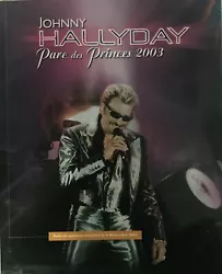 Plaquette promo pour la sortie de lalbum du Parc des Princes 2003.