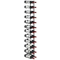 【Decor&SAVE SPACE】This wall wine rack has a simple and stylish design, beautiful and elegant, made of high-quality...