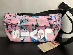 1 Levis Pink Floral Strap Bag. Bag Included.