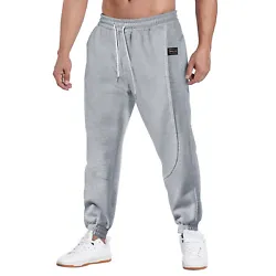 Material: Loose-fit sweatpants are made of soft and non-itchy fabric that feels really comfy on the skin. Style:...