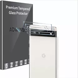 Google Pixel 6A. Verre trempé Arriere. PROTECTION TOP GRADE: Fabriqué à partir de verre trempé 9H supérieur,...