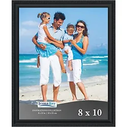 WALL MOUNT or TABLE TOP - Includes D-ring hooks to easily hang artwork or photographs in either portrait or landscape...