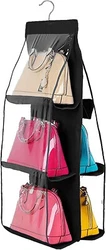 Double-Layer Non-Woven Fabric: Compared to other products on the market, our hanging handbag storage bag adopts...