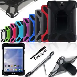 This soft silicone protection way, 4 corner protected design,fully protect your tablet. Full protection for tablet...