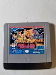 Jack Bros (Nintendo Virtual Boy, 1995) Authentic Game Cartridge Tested English.