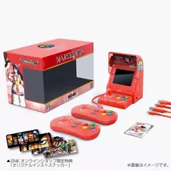 Edition limitée de la console Neo Geo Mini, Version japonaise Nakoruru (Samurai Spirits). Support - NeoGeo AES. 75011...